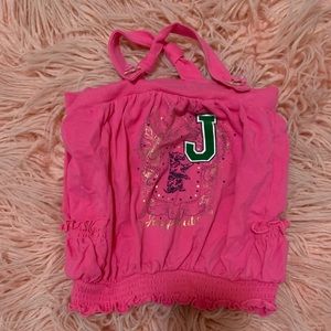 Juicy Couture crisscross tank top